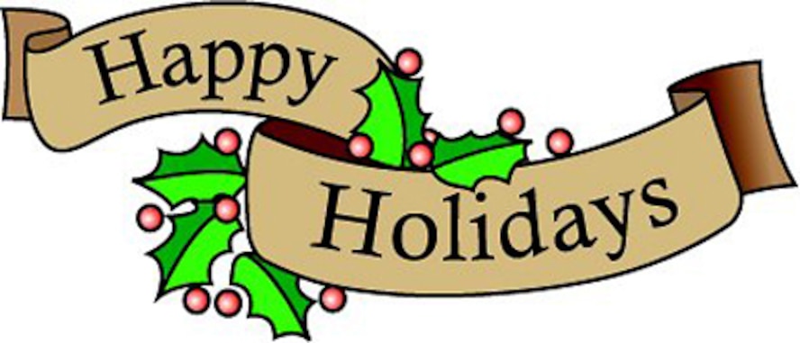 clip art happy holidays banner - photo #8