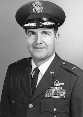 Brigadier General Robert R. Scott, in an undated photograph, retired in 1973 as deputy chief of staff, personnel, Headquarters Strategic Air Command.
