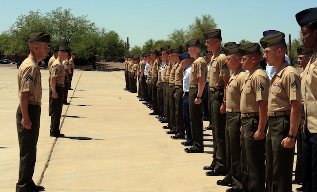 Marine Corps Uniform Inspection 7