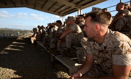 Staff sergeants and sergeants selected for promotion attend a discussion during Committed and Engaged Staff Sergeant Professional Military Education aboard Marine Corps Air Station Miramar, Calif., April 22. Participants took part in guided discussions where they could sit down with an important topic and tackle it with help from peers to better equip themselves, their Marines and the Marine Corps.