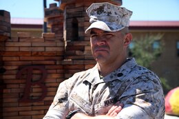 Master Gunnery Sgt. Johnny Mendez, operations chief and the senior enlisted in his military occupational specialty, 7th Engineer Support Battalion, 1st Marine Logistics Group, of Las Cruces, N.M., is coming up on his 25th year in the Marine Corps. He takes great pride in his job as a combat engineer and loves to be surrounded by Marines. From his days as a drill instructor to his present responsibility as the MOS’s senior Marine, Mendez has maintained his honor as a Marine and believes it’s every Marine’s duty to do the same.