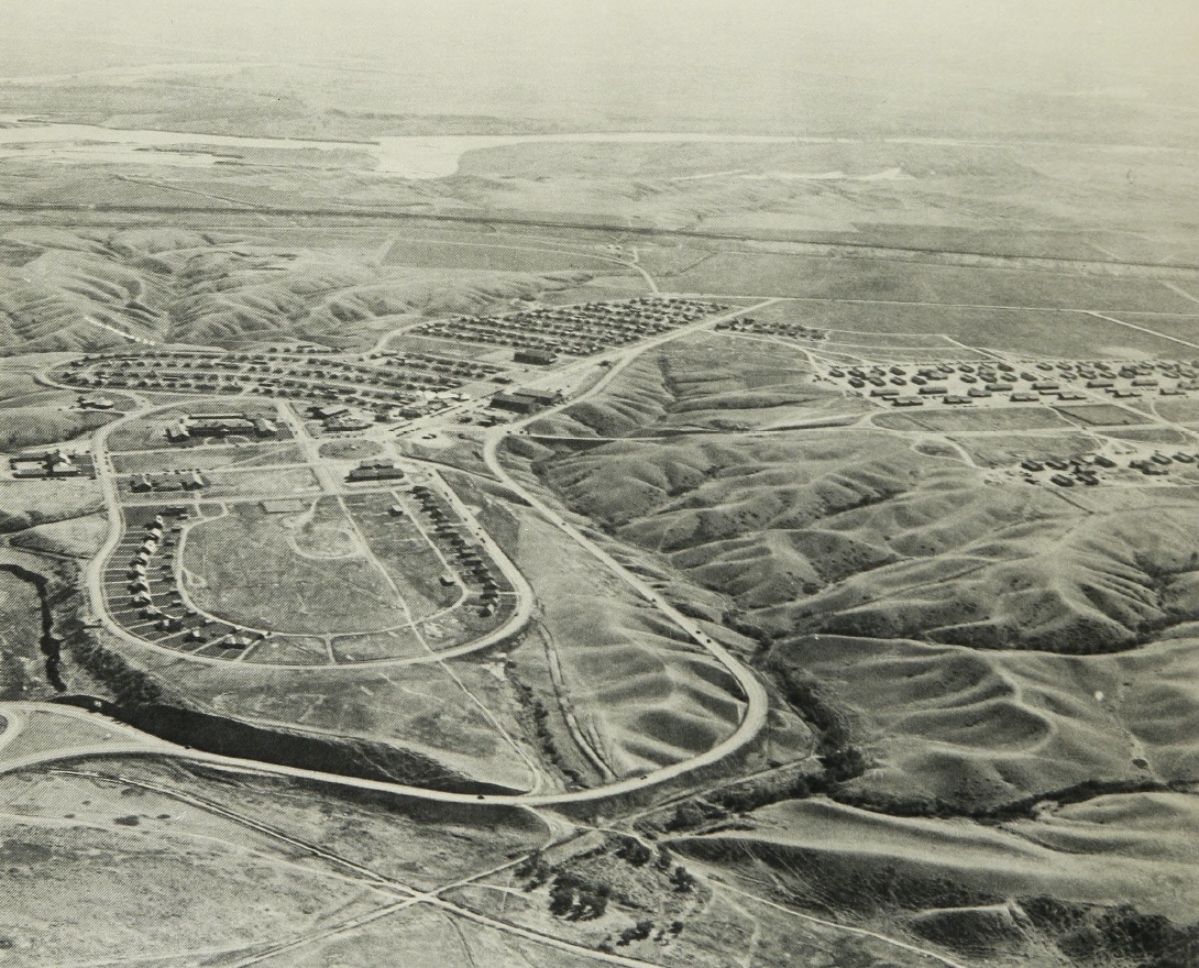 Construction,Fort Peck Dam,MT,1935 Photo
